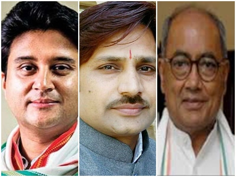 भाजपा से ज्योतिरादित्य, सुमेर पहुंचे राज्यसभा, कांग्रेस से फिर दिग्विजयसिंह 1 19 06 2020 scindia sumer digvijay 2020619 183534