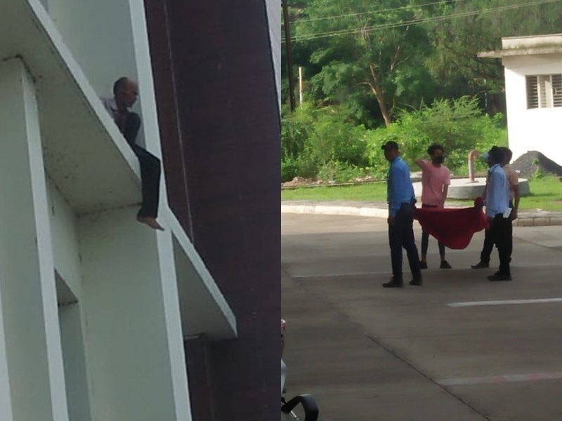 23 08 2020 coronavirus positive patient tries to jump