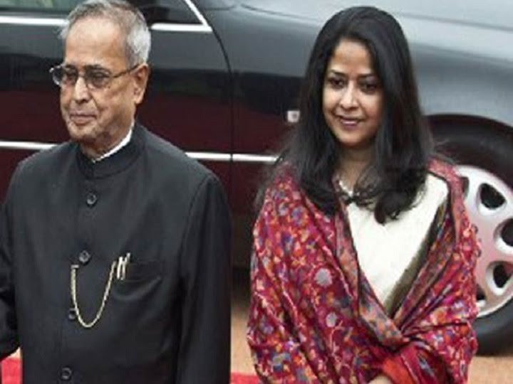 pranab mukherjee sharmistha