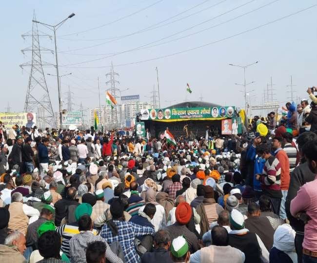LIVE Farmers Protest News: 70वें दिन में प्रवेश कर गया किसान आंदोलन, कुंडली धरनास्थल पर मीडियाकर्मियों से लूटा फोन; कार छीनी 1 03 02 2021 chautala 21331873