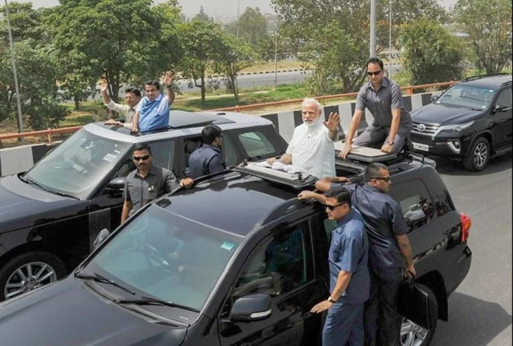 pm modi spg security