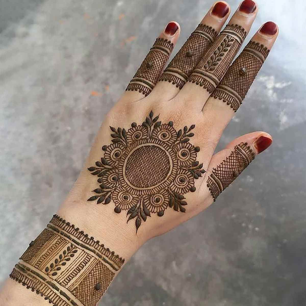 zig zaak mehndi designs ideas