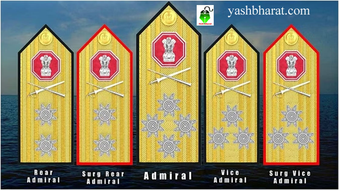 Indian Navy Designs of Epaulettes: भारतीय नौसेना ने बदले एडमिरल के कंधों पर लगने वाले एपोलेट्स के डिजाइन, छत्रपति शिवाजी महाराज को मिली यह उपाधि 22 epaulettes of india