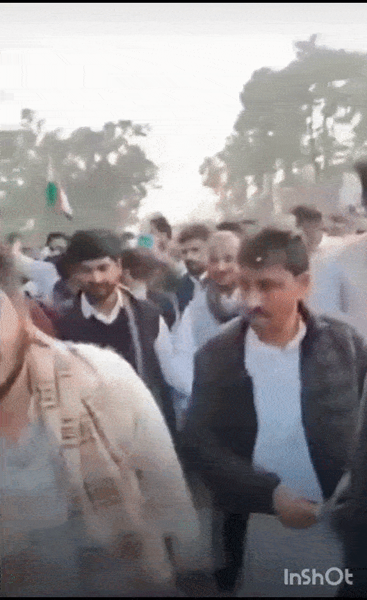 Congress UP Yatra: कांग्रेस की यूपी यात्रा में चले झापड़, Imran Masood का झापड़ मारते वीडियो Viral 7 imran masood