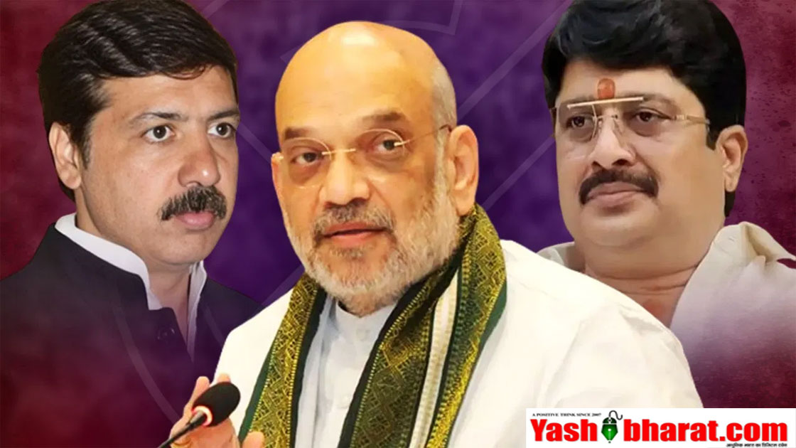 Amit Shah in Kaushambi: कौशांबी में अमित शाह के मंच पर होंगे राजा भैया, यूपी में अब कौन सी चाल चलने जा रही BJP? 22 amit shah