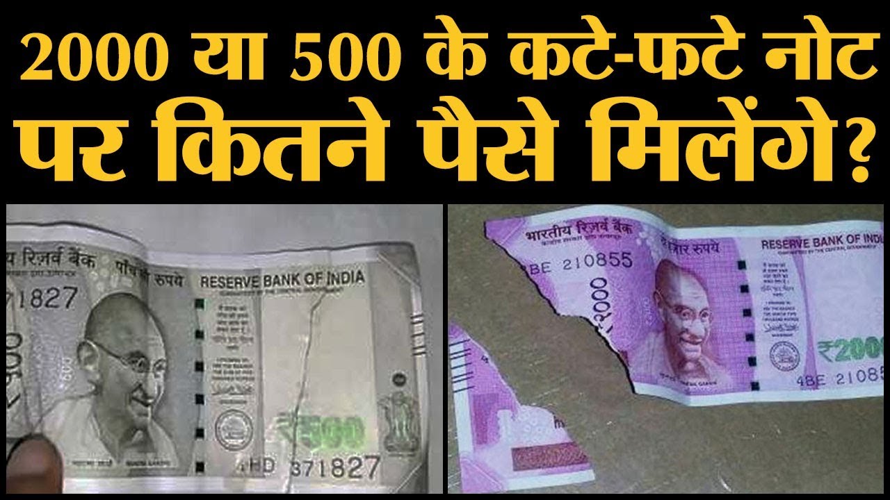 RBI big Update 2024 आरबीआई ने कटे फटे नोट को लेकर जारी की नए गाइडलाइन जाने फटाफट खबरें