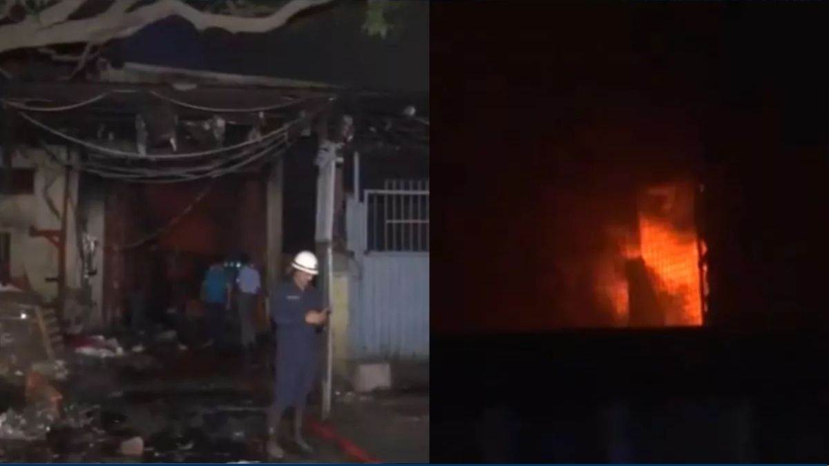 28 06 2024 fire in okhla phase 2