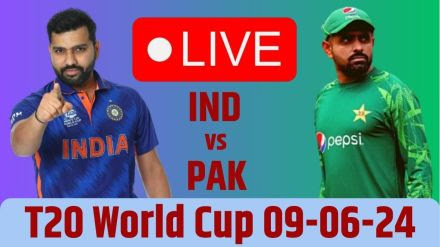 IND vs PAK Live Cricket Score T20 World Cup Match Live Score Indian Jersy T20 World Cup 09 June 2024