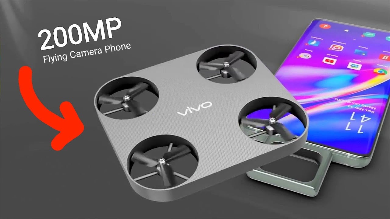 Vivo Flying Drone कैमरा फ़ोन, 200MP ड्रोन कैमरा क्वालिटी और 6900mAh बैटरी के साथ, कीमत मात्र इतनी