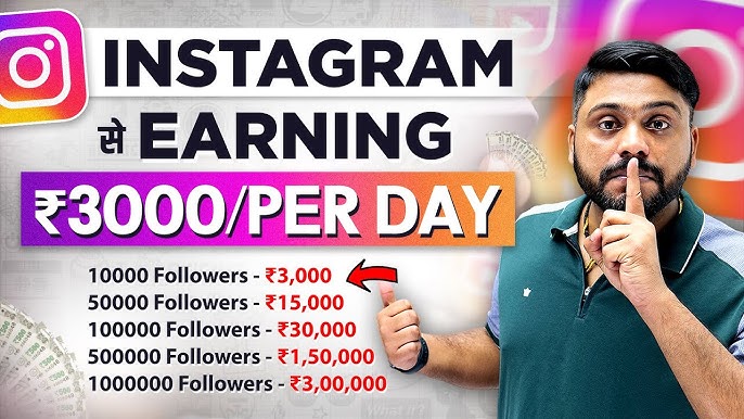 Earn money from Instagram