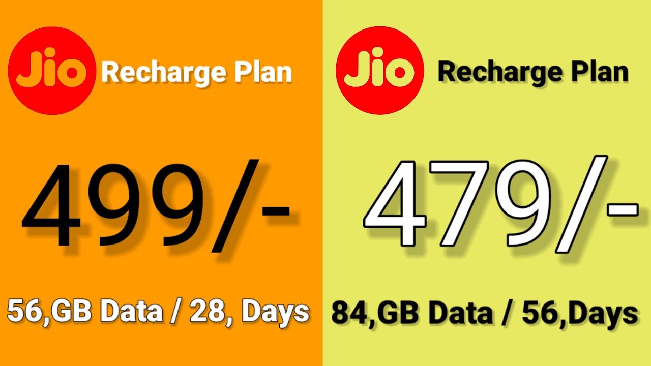 Jio Recharge plan 6