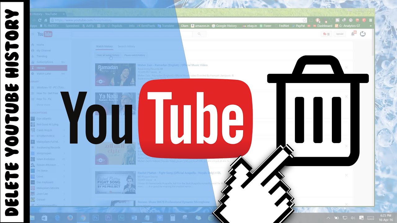 YOUTUBE HISTORY