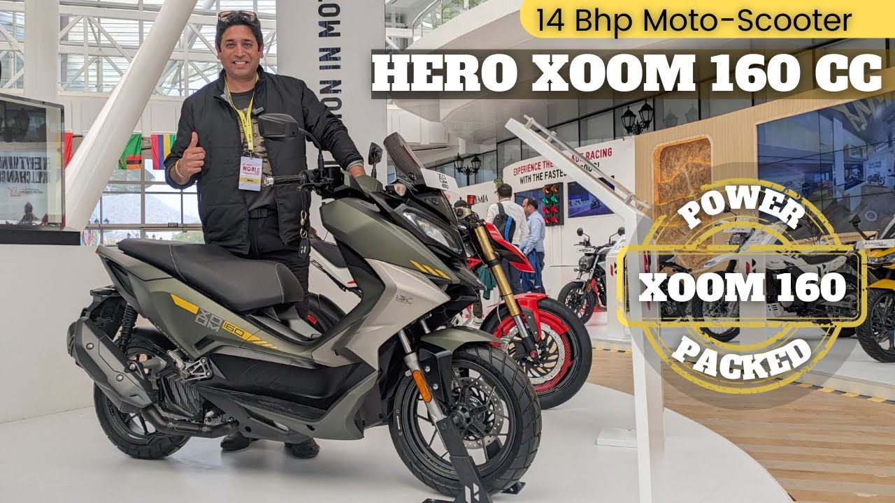 Hero Xoom scooter