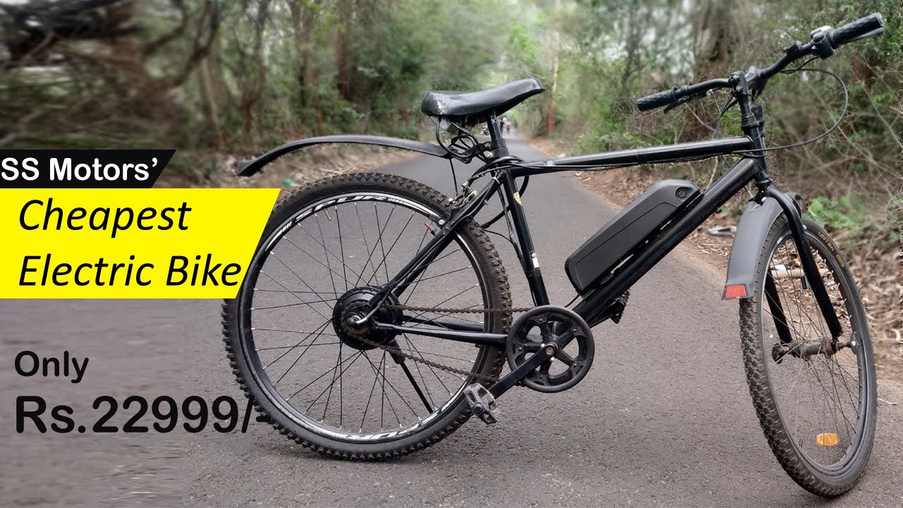 SS Bikes Phantom Electric cycle