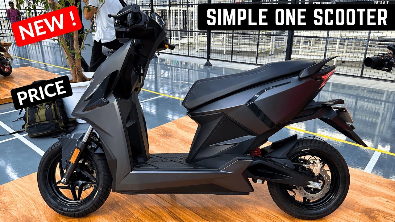 प्रीमियम बॉडी के साथ हाई परफार्मेंस में मिल रही Simple One Electric scooter, तगड़ी रेंज के साथ मिलेंगे आक्रामक फीचर्स 40 Simple One Electric scooter 1