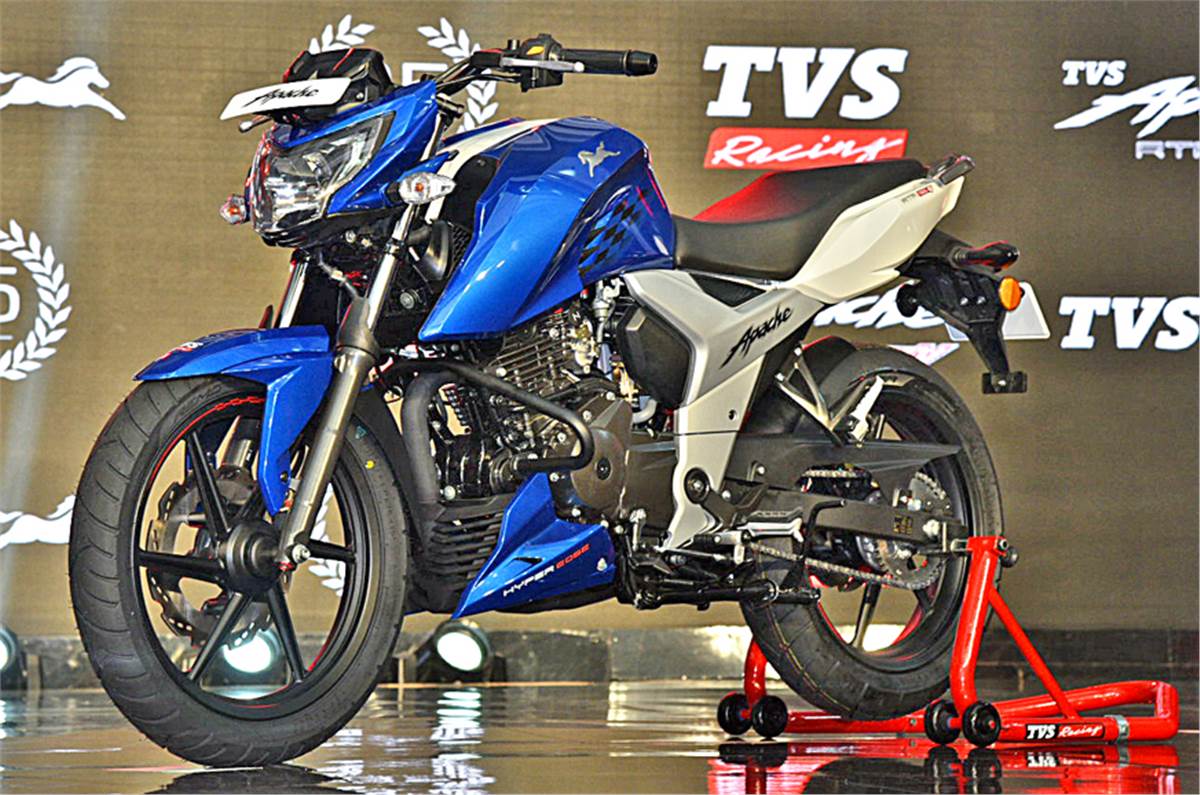 NEW TVS APACHE