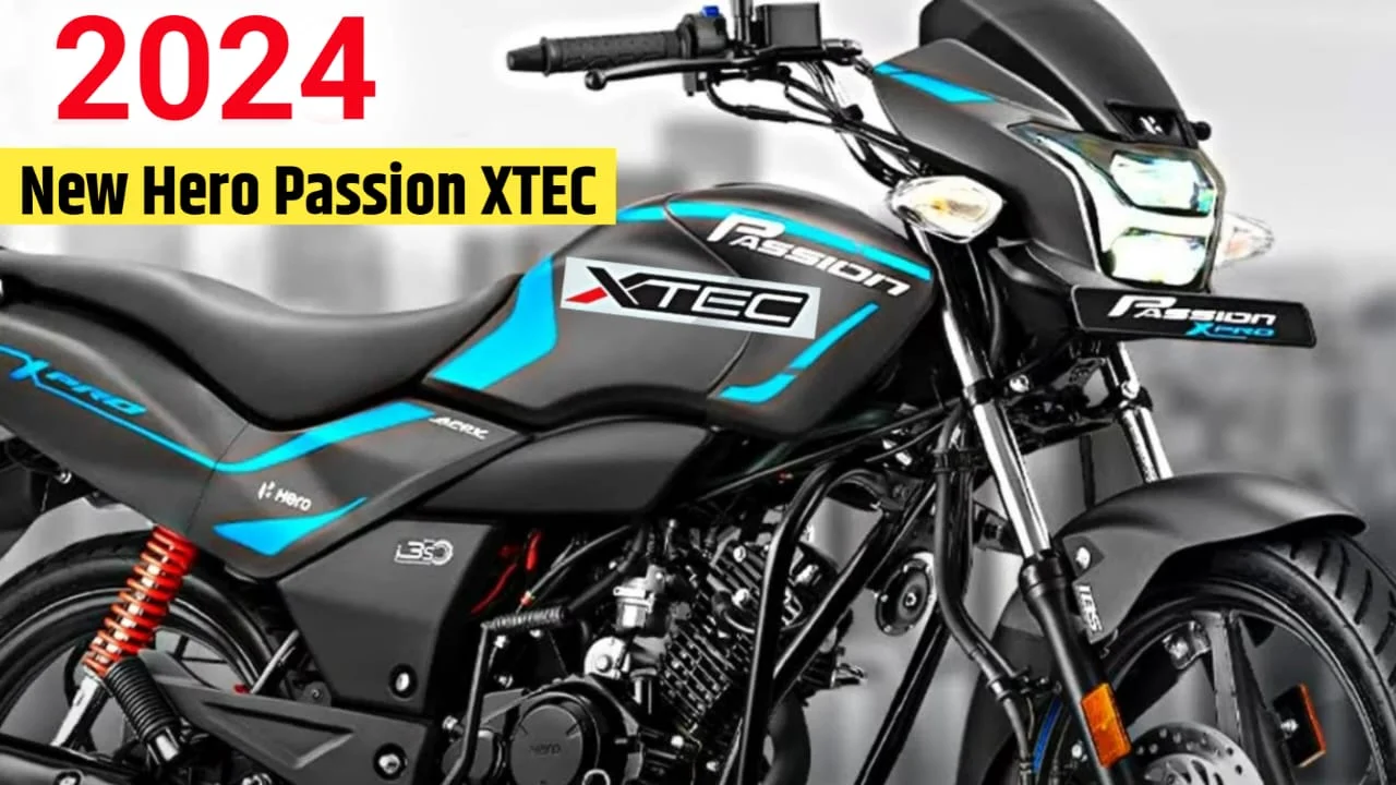 Hero Passion XTEC bike