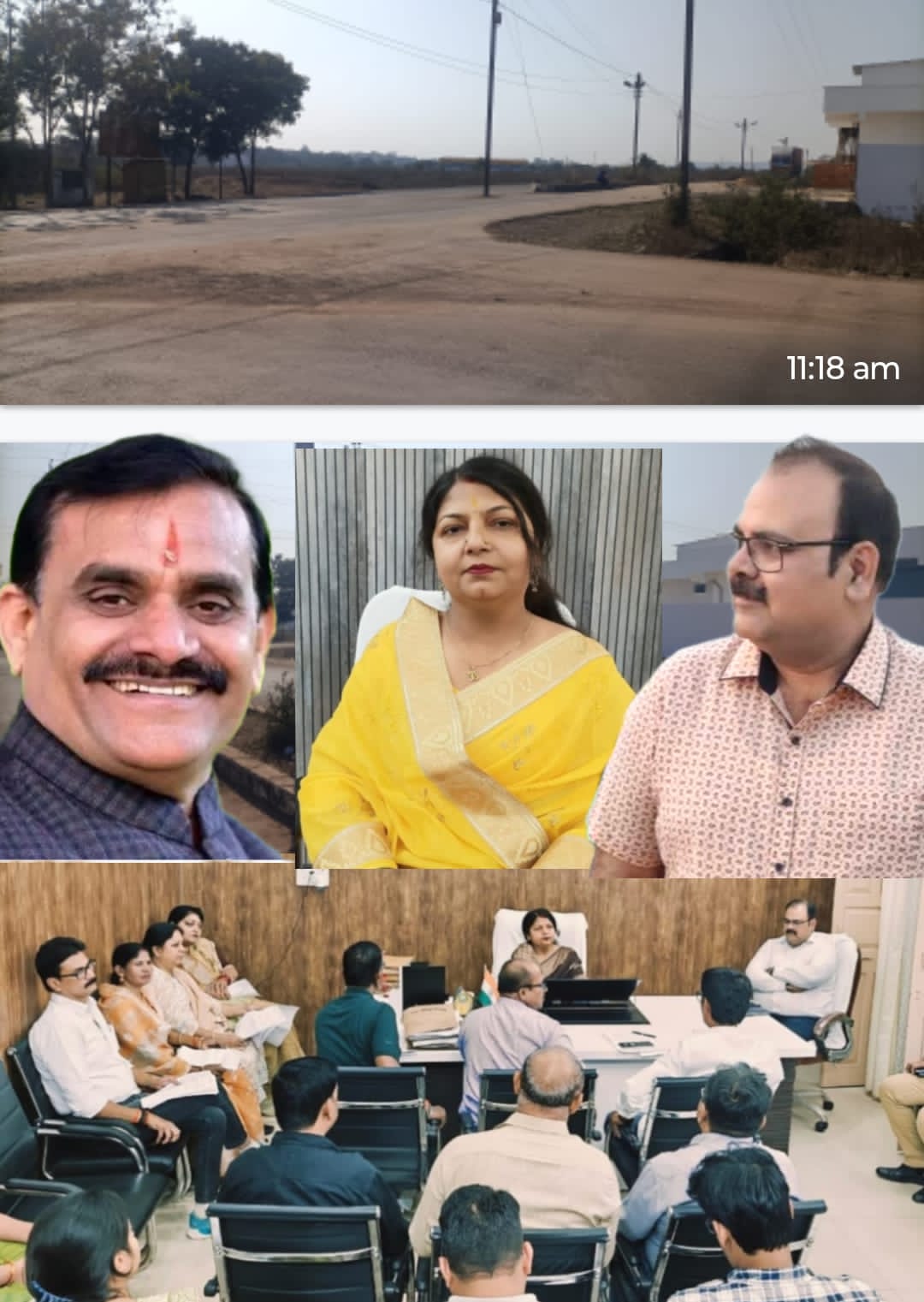 ट्रांसपोर्ट नगर योजना को मूर्त रूप देने महापौर एवं आयुक्त का बड़ा एक्शनभूखंड आवंटन के बाद भी निर्माण नहीं करने पर 8 ट्रांसपोर्टर्स का पट्टा अनुबंध निरस्त 22 IMG 20241116 WA0006