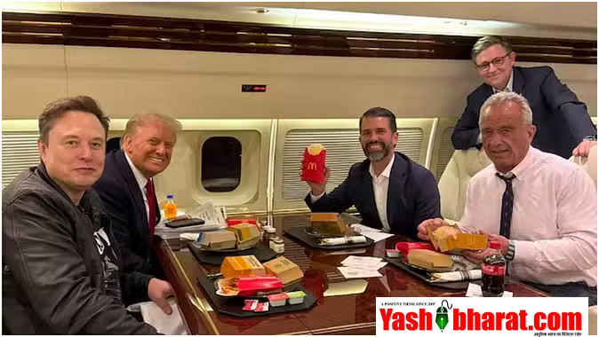 हाथ में बर्गर लेकर स्वास्थ्य मंत्री कर रहे देश को हैल्दी रखने का वायदा, आइए जानते है डोनाल्ड ट्रंप के मंत्री कैनेडी जू के बारे में 22 donald trum