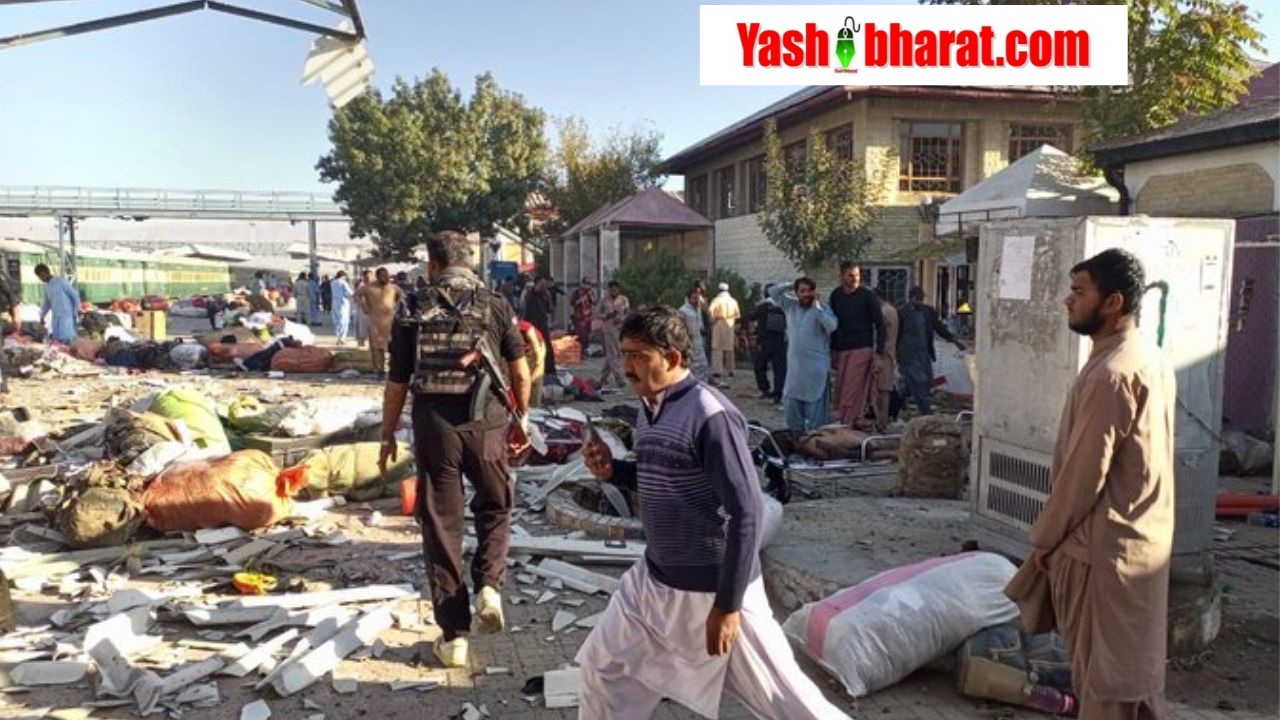 explosion at quetta railway station