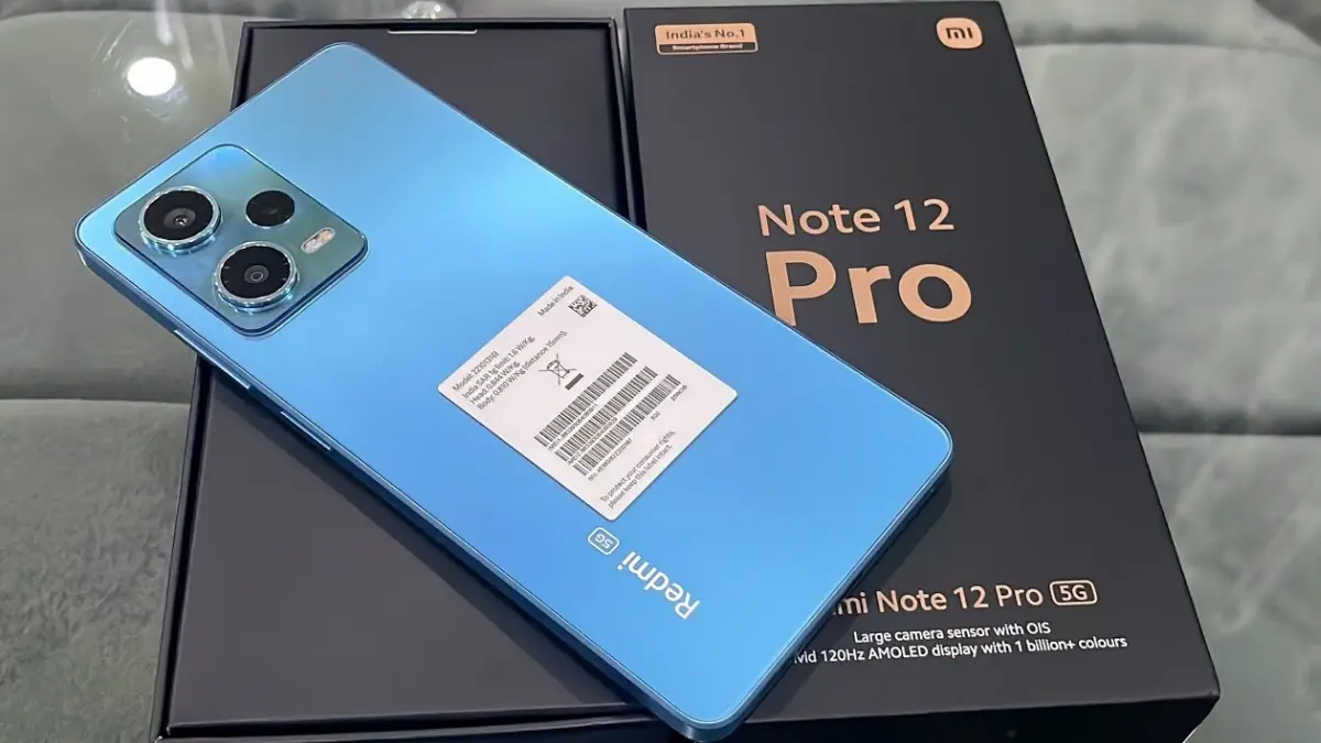 Redmi Note 12 Pro 5G smartphone