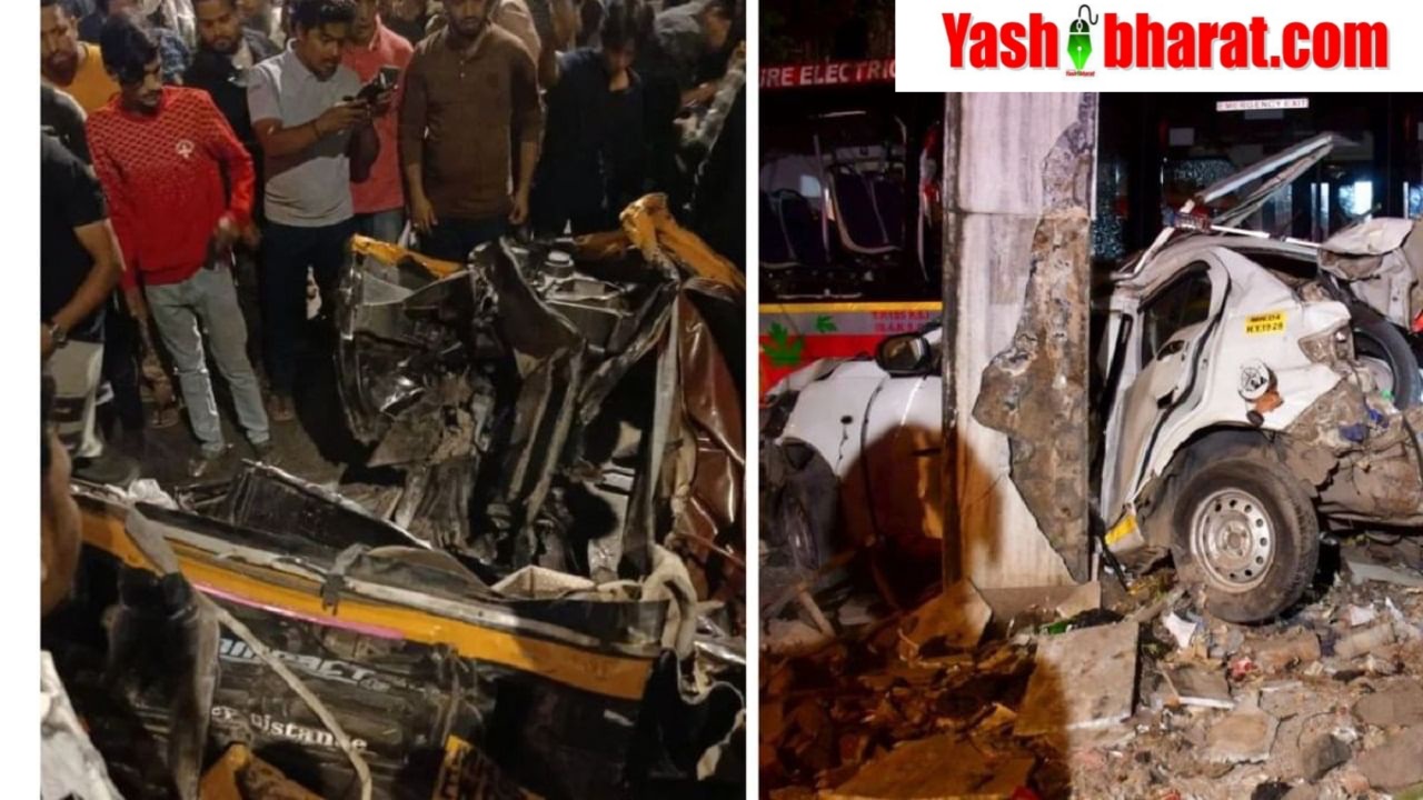 कर्नाटक: ट्रक के खाई में गिरने से 8 लोगों की मौत, 10 गंभीर रूप से घायल 22 bus accident