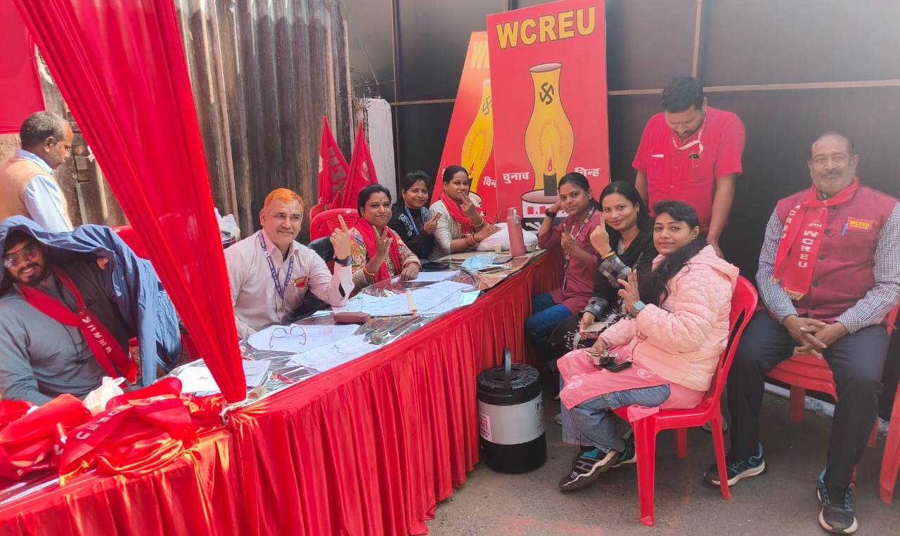 रेल यूनियन मान्यता चुनाव के तहत आज तीसरे दिन भी हुई वोटिंग 22 madhya pradesh Jabalpur voting for railway recognition election railway employees were inclined towards WCREU in WCR AIGC congratulated in advance