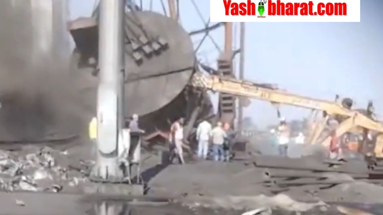 छत्तीसगढ़ के मुंगेली में बड़ा हादसा: प्लांट में चिमनी गिरने से 30 दबे, 5 से ज्यादा की मौत की आशंका 22 untitled design 24