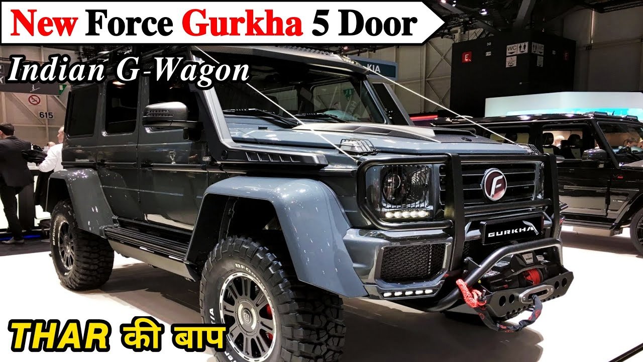 धांसू इंजन और टनाटन फीचर्स से बनेगी लोगो की दिलरूबा New Force Gurkha 5 door car