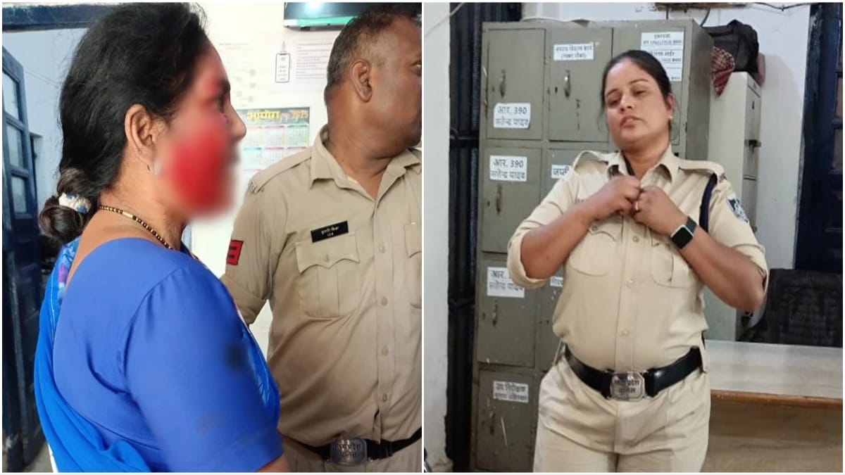 थाने लाकर महिला से मारपीट करने वाली रीवा की महिला आरक्षक निलंबित 22 IMG 20250428 WA0012