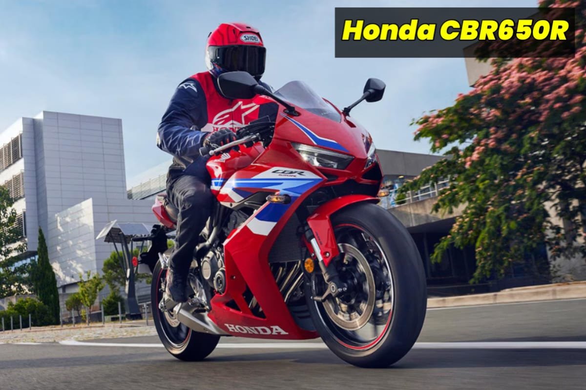 पावरफुल परफॉर्मेंस और टनाटन माइलेज के साथ मार्केट में लेंगी दस्तक Honda CBR650R स्पोर्ट बाइक