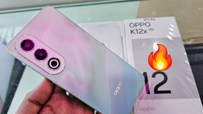 8GB रैम+5100mAh बैटरी के साथ launch हुआ Oppo K12x 5G smartphone
