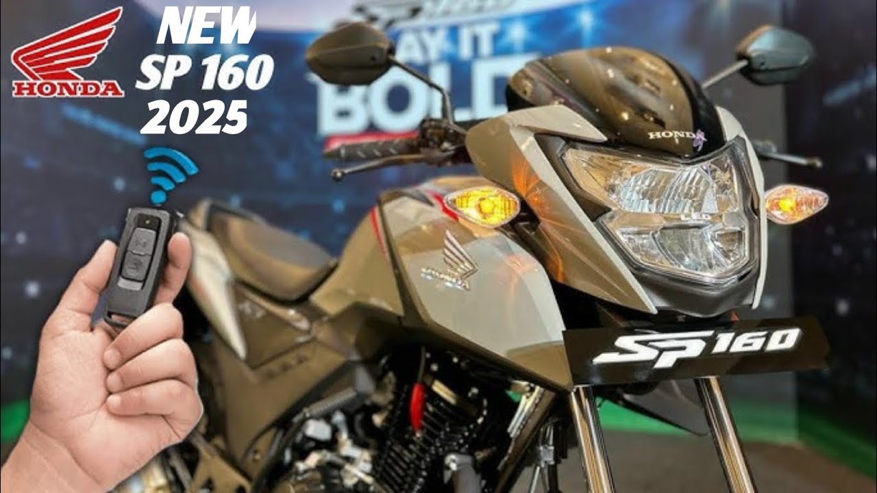 65KM माइलेज के साथ launch हुई Al फीचर्स वाली Honda SP 160 bike