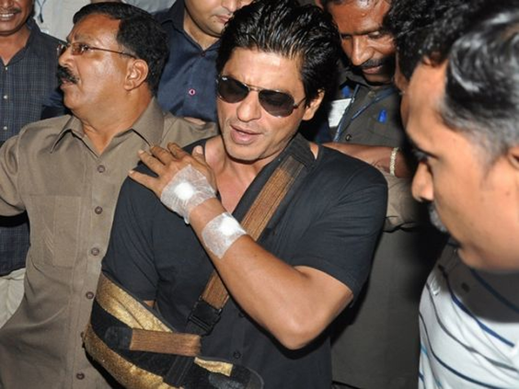 Shahrukh Khan injured: