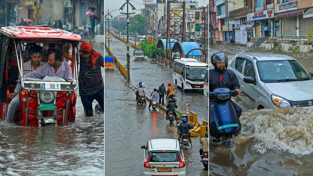RAIN IN Rajasthan अजमेर, पुष्कर, बूंदी, सवाई माधोपुर और पाली सहित कई शहरों में बाढ़ जैसे हालात, मध्यप्रदेश में तीन दिन भारी बारिश का अलर्ट नहीं 22 RAIN IN Rajasthan