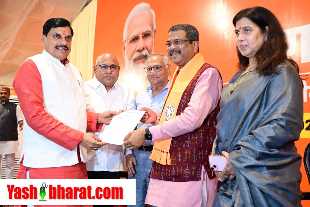 भाजपा प्रदेश अध्यक्ष पद के लिए हेमंत खंडेलवाल ने किया नामांकन, राष्ट्रीय परिषद के 44 सदस्यों के लिए भी दाखिल हुए नामांकन पत्र