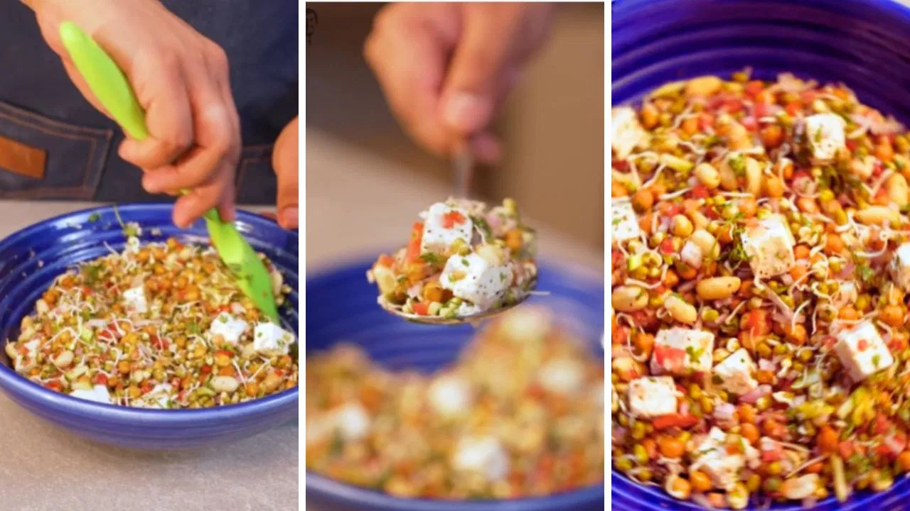 डाइट वालों के लिए खुशखबरी: प्रोटीन सलाद को दें स्वाद का ट्विस्ट संजीव कपूर की तरह