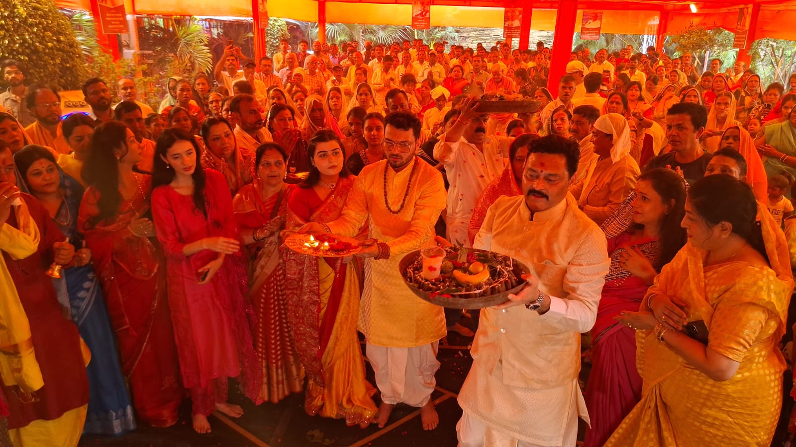 परम पूज्य गुरुदेव दद्दा जी के द्वारा सौपीं गई शिवलिंग निर्माण की परम्परा का निर्वहन कर हम सब धन्य हुए: संजय सत्येन्द्र पाठक 32 IMG 20250804 WA0035