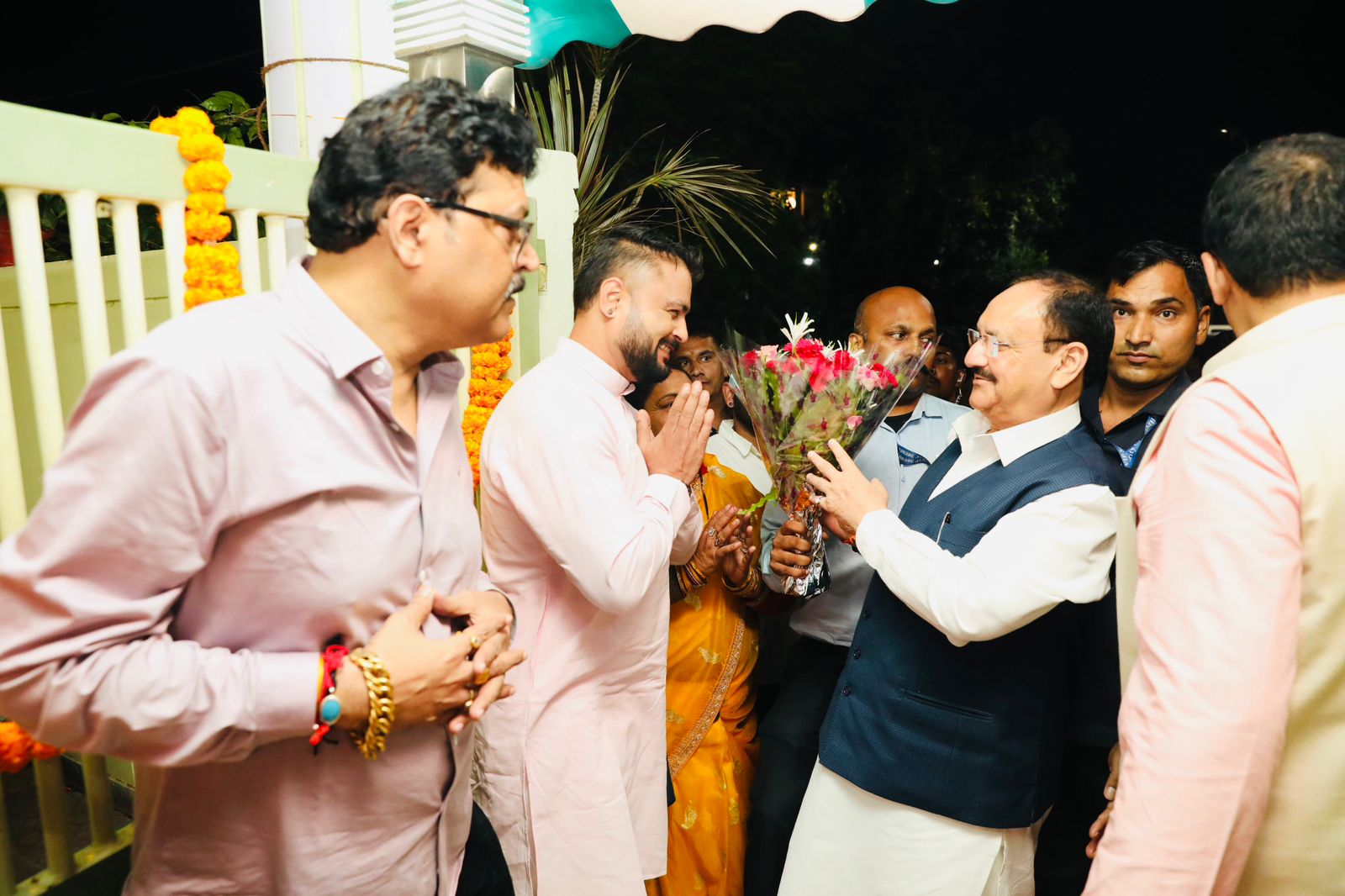 केंद्रीय मंत्री जेपी नड्डा से कटनी के पार्षदगण ने की सौजन्य भेंट 42 IMG 20250826 WA0029