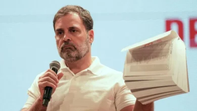 बर्लिन में राहुल गांधी का आरोप: भाजपा संविधान और लोकतंत्र पर हमला कर रही है 4 BJP को डराने आ रहा वोट चोरी का हाइड्रोजन बम: कांग्रेस