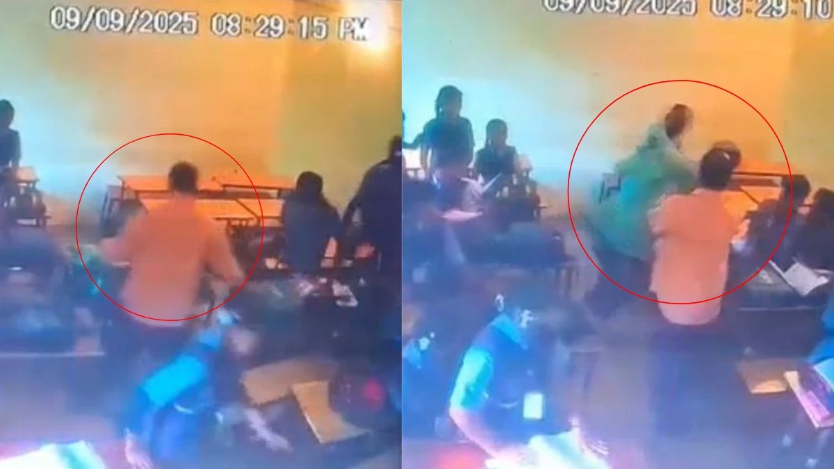 टीचरों की भिड़ंत का वीडियो वायरल, पटका-पटकी देख दहशत में आए बच्चे