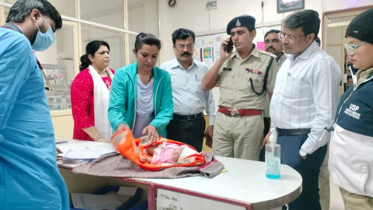 शिवपुरी से नवजात चोरी करने वाली महिला सागर में गिरफ्तार, बच्ची सुरक्षित बरामद -30 हजार का इनाम था घोषित