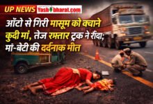 ऑटो से गिरी मासूम को बचाने कूदी मां, तेज रफ्तार ट्रक ने रौंदा; मां-बेटी की दर्दनाक मौत