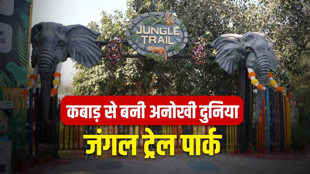 कबाड़ से बना कमाल! नोएडा में खुले जंगल ट्रेल पार्क ने आकर्षण का नया कीर्तिमान रचा