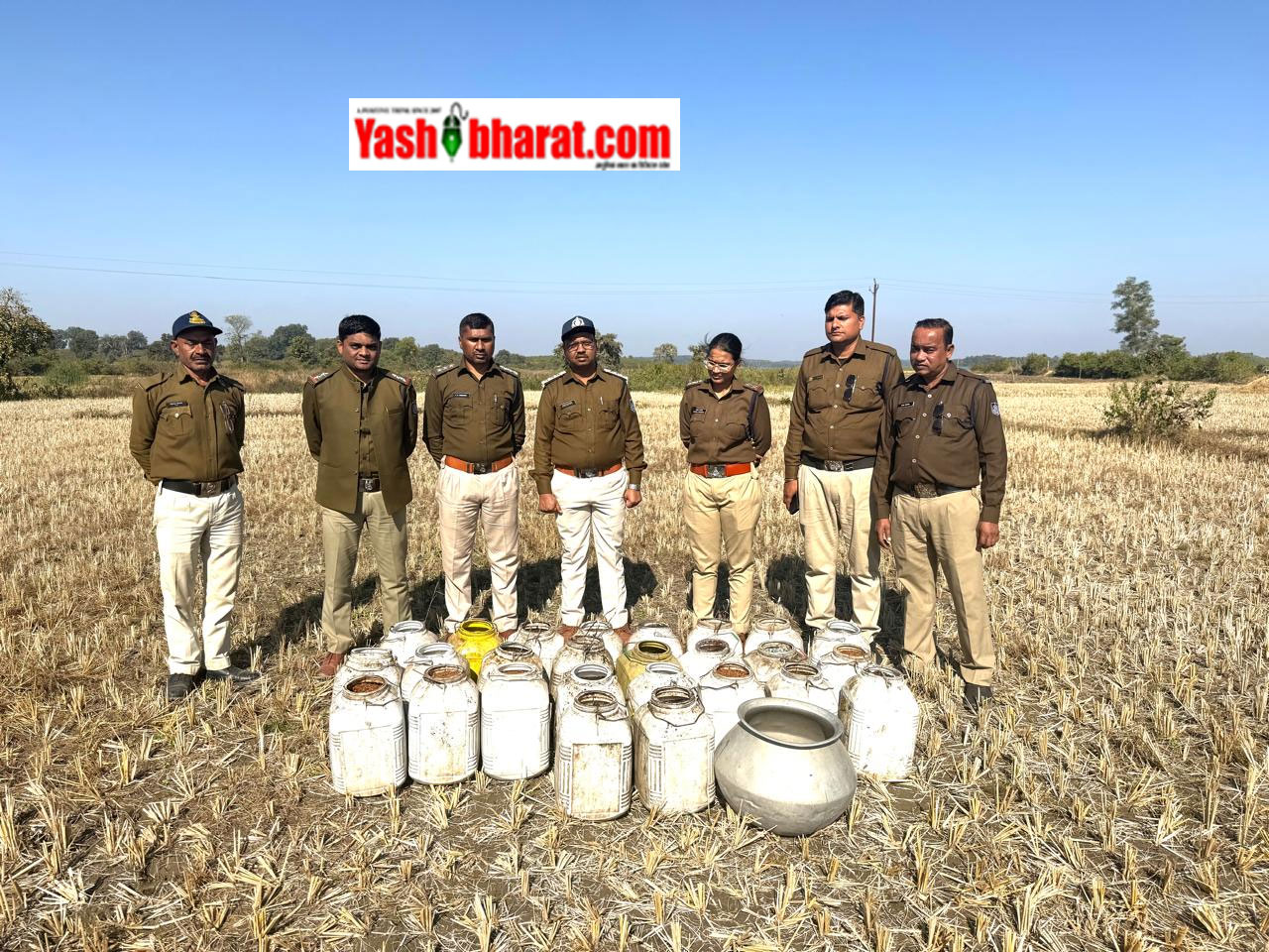 एक्साइज विभाग की सर्जिकल स्ट्राइक: 97 हजार की शराब बरामद