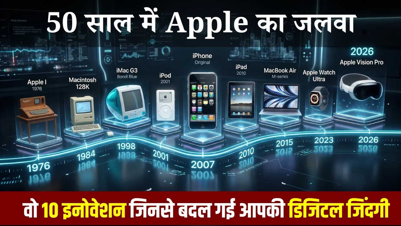 Apple 50 साल: 5 दशक में तकनीक और डिज़ाइन में 10 बड़े बदलाव जो दुनिया को हिला गए 22 Apple 50 साल: 5 दशक में तकनीक और डिज़ाइन में 10 बड़े बदलाव जो दुनिया को हिला गए