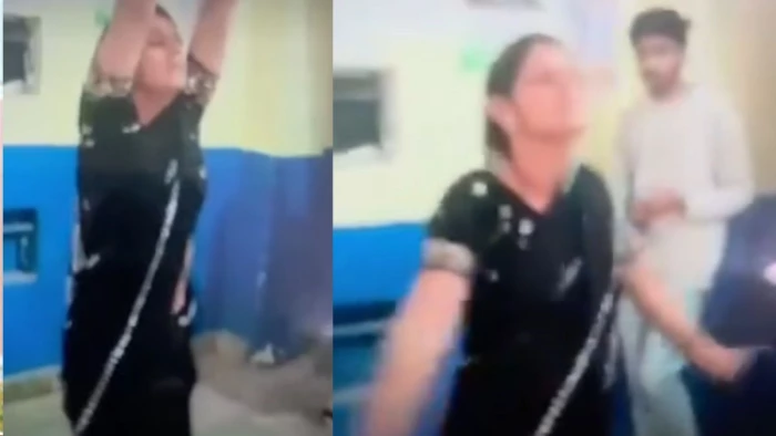 पति का चालान कटा, ‘माता’ बनकर पत्नी आईं थाने: पुलिस ने 50 रुपये में चाबी लौटाई, झूमती पत्नी वायरल