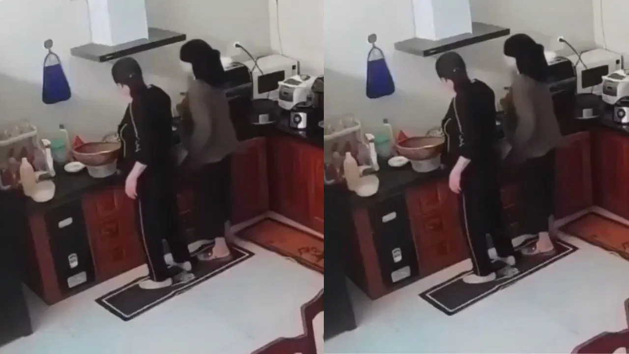 Viral Video: रसोई में खाना बनाते समय महिला पर अचानक ब्रेन स्ट्रोक, 30 सेकंड में हालत गंभीर