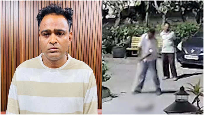 सोशल मीडिया वायरल वीडियो के बाद पिल्ले के हत्यारे को पुलिस ने पकड़ा