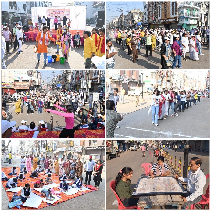 स्वच्छ सर्वेक्षण में जन भागीदारी सुनिश्चित करने नगर निगम की अनूठी पहल, स्वास्थ्य, उत्साह और स्वच्छता का जीवंत संगम बना “राहगीरी डे,यादगार और जन उत्सव की छाप छोड़कर गए रविवार प्रातः के डेढ़ घंटे 22 Picsart 26 04 19 12 34 12 102